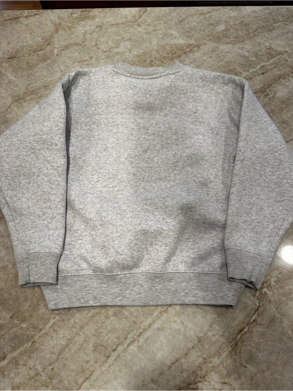 Cotton On Kids Gray Pullover Sweatshirt with Red Holiday Graphic - Picture 2 of 3